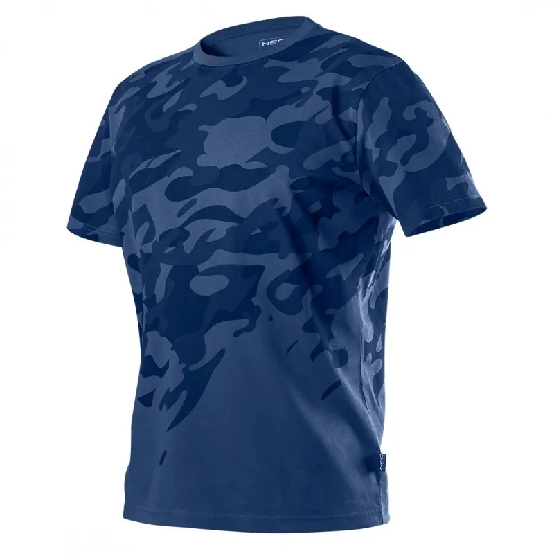 T-Shirt Roboczy Camo Navy, Rozmiar XL NEO