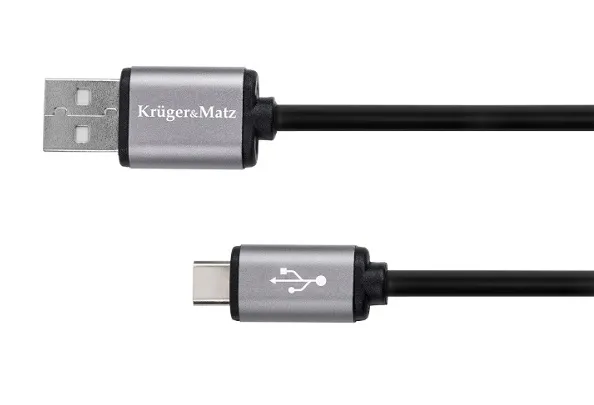 Kabel USB 2.0V-WTYK Typu C 1m
