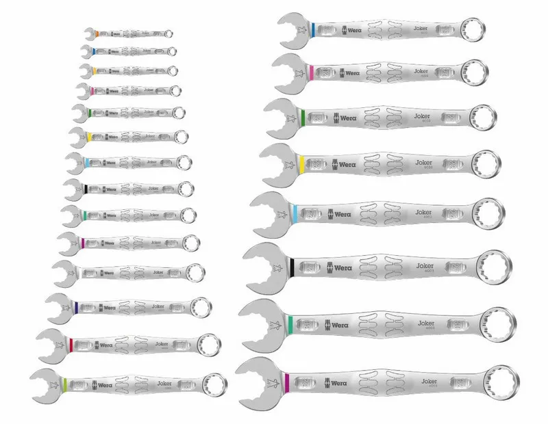 Zestaw Kluczy Płasko-Oczkowych 6003 Joker 22 Set 1, 22 szt. WERA