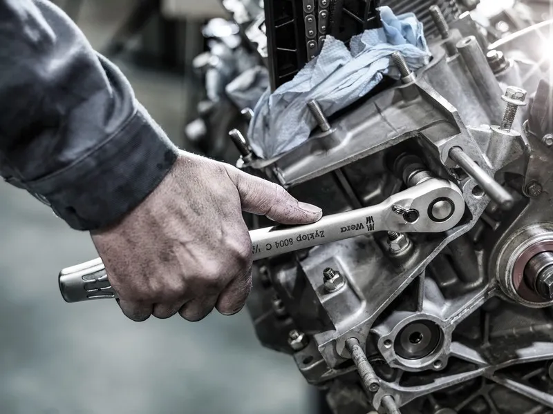 Zestaw Kluczy I Bitów+grzechotka Zyklop Metal 1/2''28 Części WERA