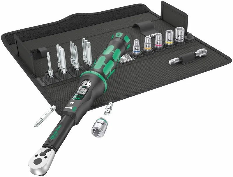 Klucz Dynamometryczny Click-Torque 1/4''2.5-25NM, 20CZĘŚCI WERA