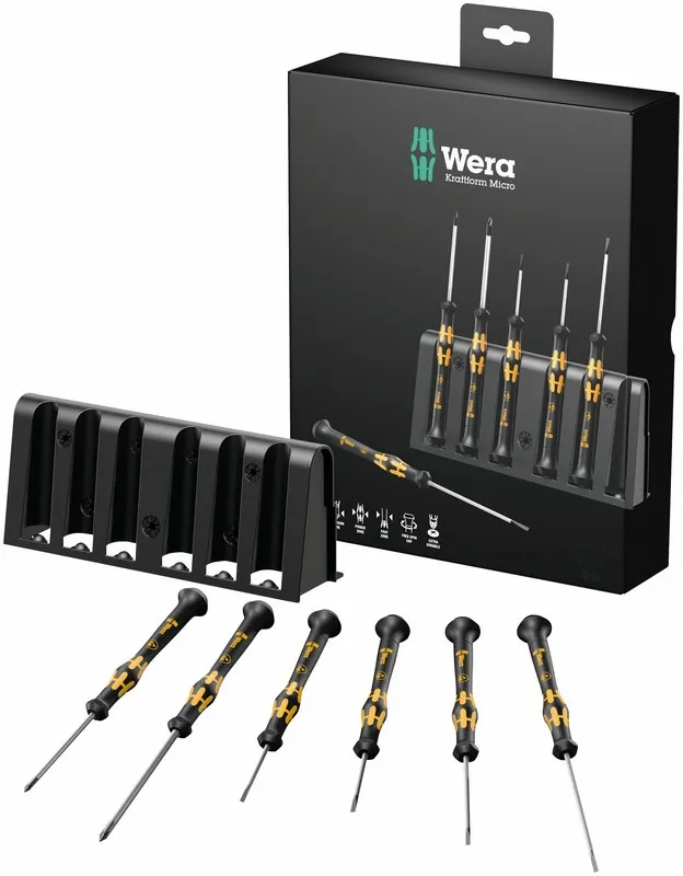 Zestaw Wkrętaków Precyzyjnych +stojak 1578 A/6 Esd WERA