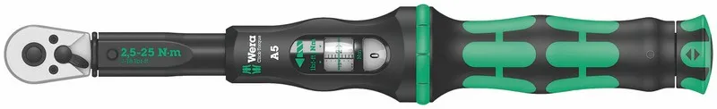Klucz Dynamometryczny Click-Torque A5 1/4'' 2.5-25 Nm WERA