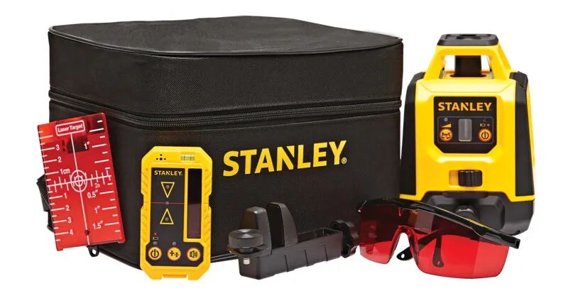 Laser Rotacyjny Samopoziomujący STANLEY - Czerwony