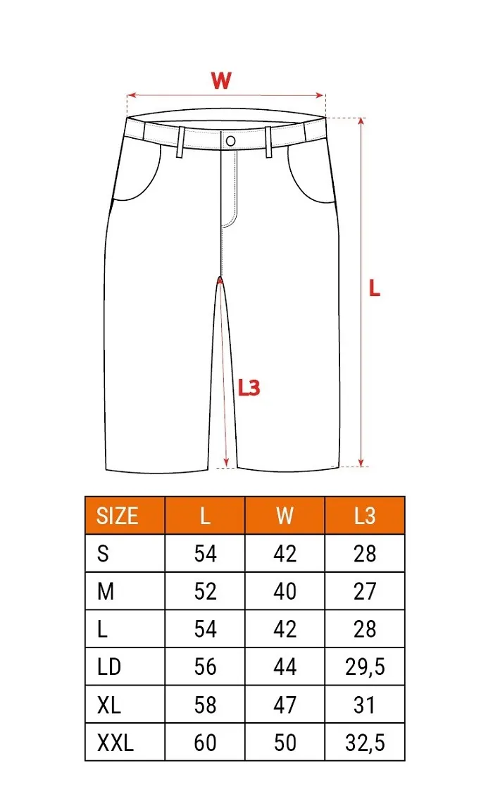 Krótkie Spodenki Basic, Rozmiar LD/54 NEO