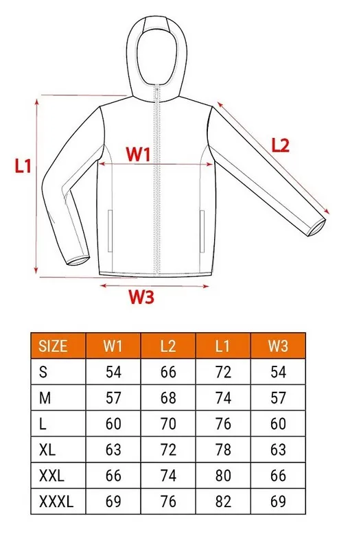 Kurtka 3w1, Membrana 10000 Premium, Rozmiar XXXL NEO