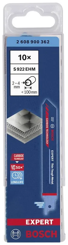 Brzeszczot Expert S 922 Ehm 10 szt. BOSCH
