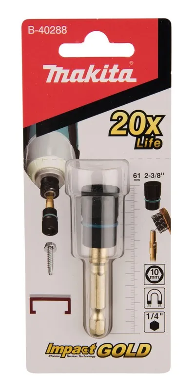 Nasadka 10mm Z Wymiennym Uchwytem 1/4' HEX MAKITA