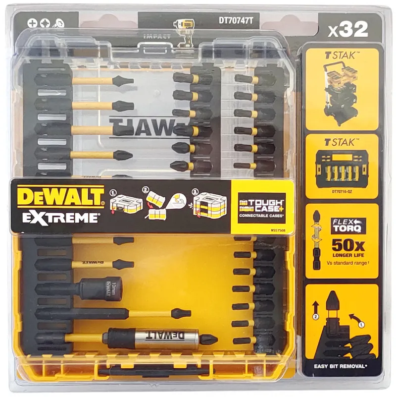 Zestaw Bitów Flextorq 32 el DEWALT