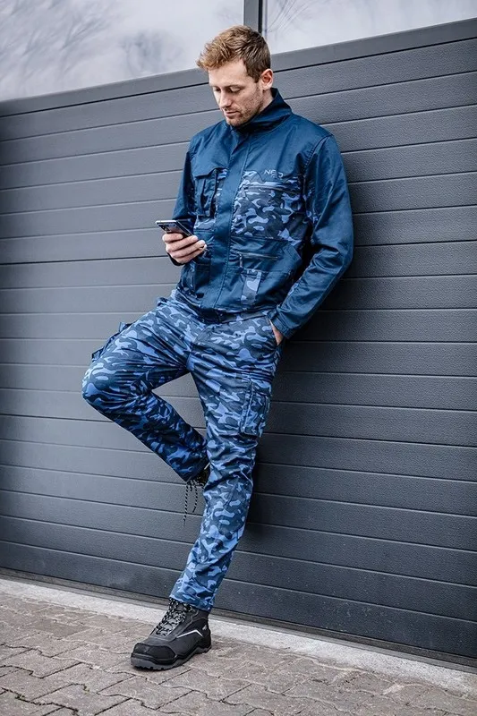 Bluza Robocza Camo Navy, Rozmiar S NEO