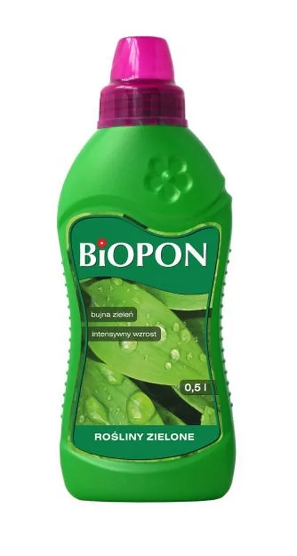 Nawóz. - Do Roślin Zielonych Płyn 0.5l BIOPON