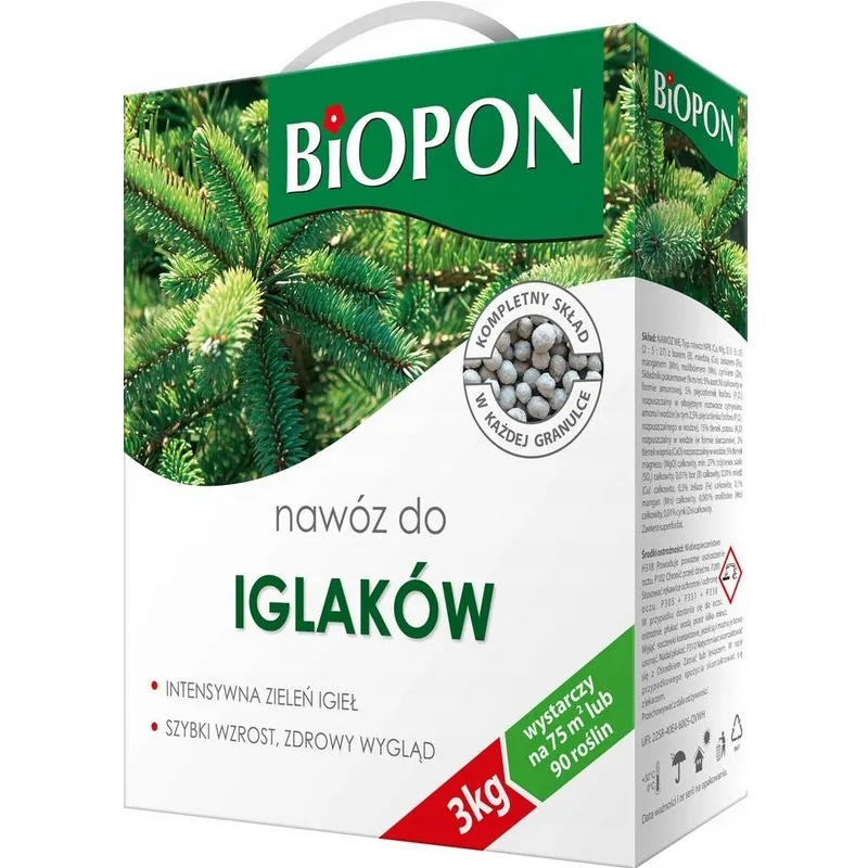 Nawóz - Do. Iglaków 3 kg BIOPON
