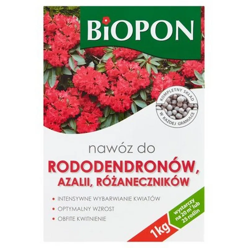Nawóz - Do. Rododendronów, Azalii I Różaneczników 1kg BIOPON