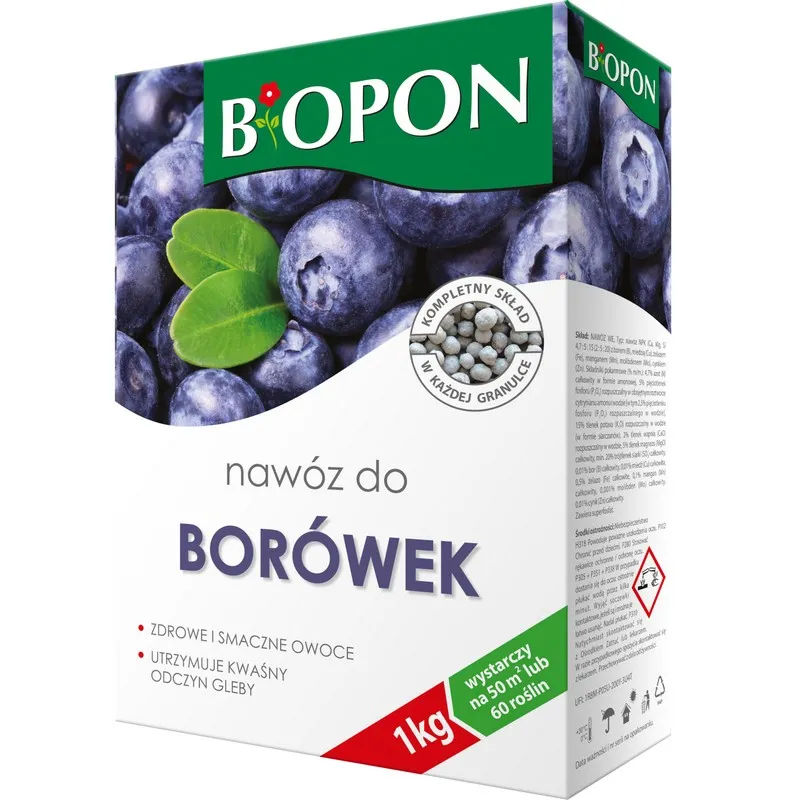 Nawóz - Do Borówek 1 kg BIOPON