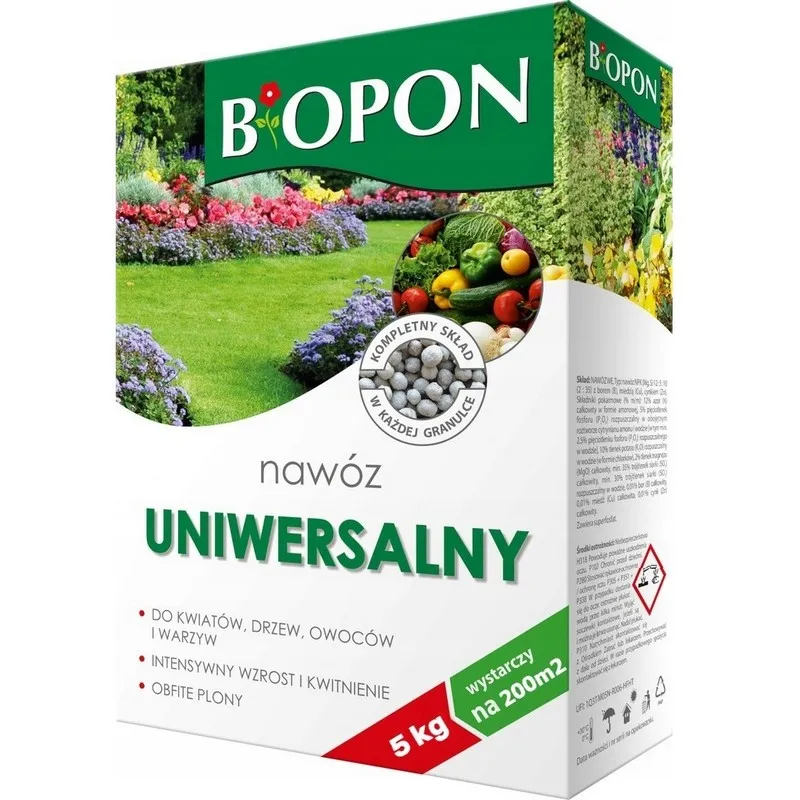 Nawóz - Uniwersalny 5 kg BIOPON