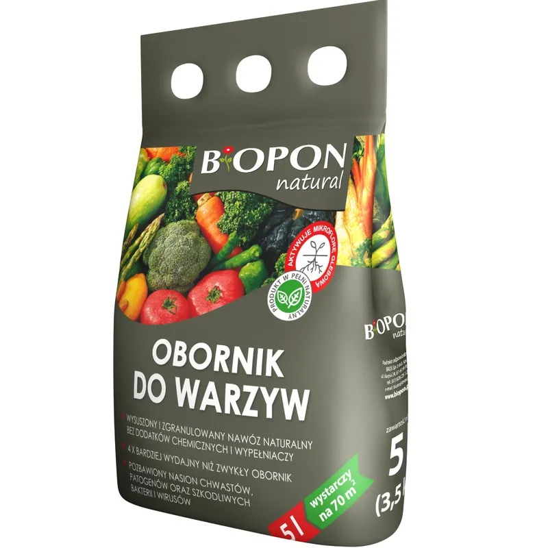 Obornik - Granulowany Do Warzyw 5l BIOPON