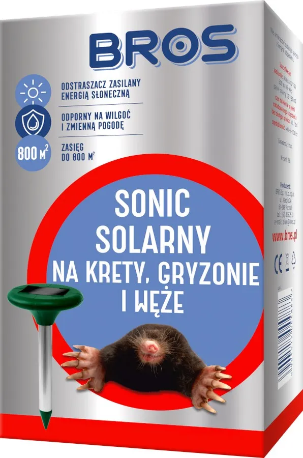 Odstrasza Krety, Sonic Solarny BROS