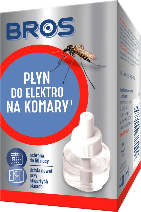 Płyn Zapas Do Elektrofumigator 60 Nocy. BROS