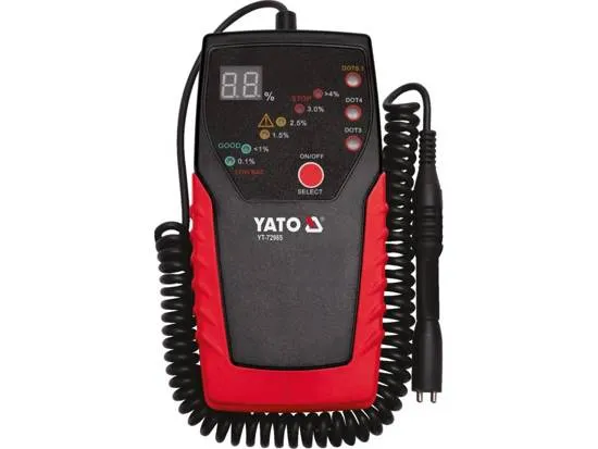 Tester Do Płynu Hamulcowego Elektroniczny Wyświetlacz YATO