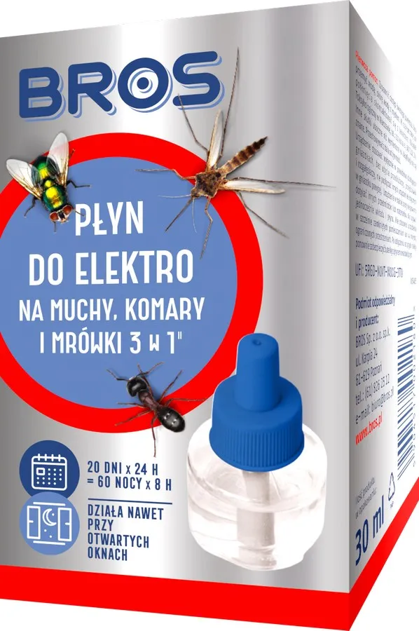 Płyn Do Elektrofumigator Na Muchy BROS