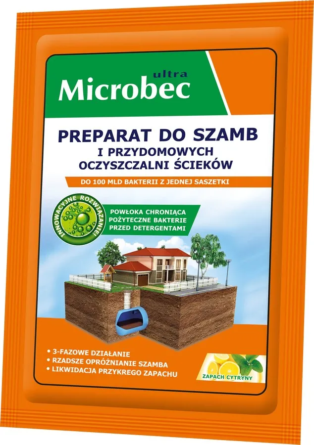 Preparat Do Szamb Microbec Ultra 25g Sztuki BROS