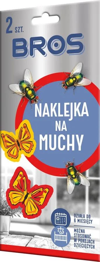 Naklejka Na Muchy 2 szt. BROS
