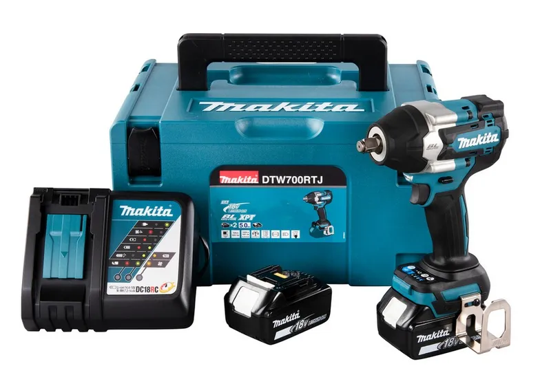 Klucz Udarowy Akumulatorowy 1/2'' 700NM 18V Ltx 2*5.0AH MAKITA