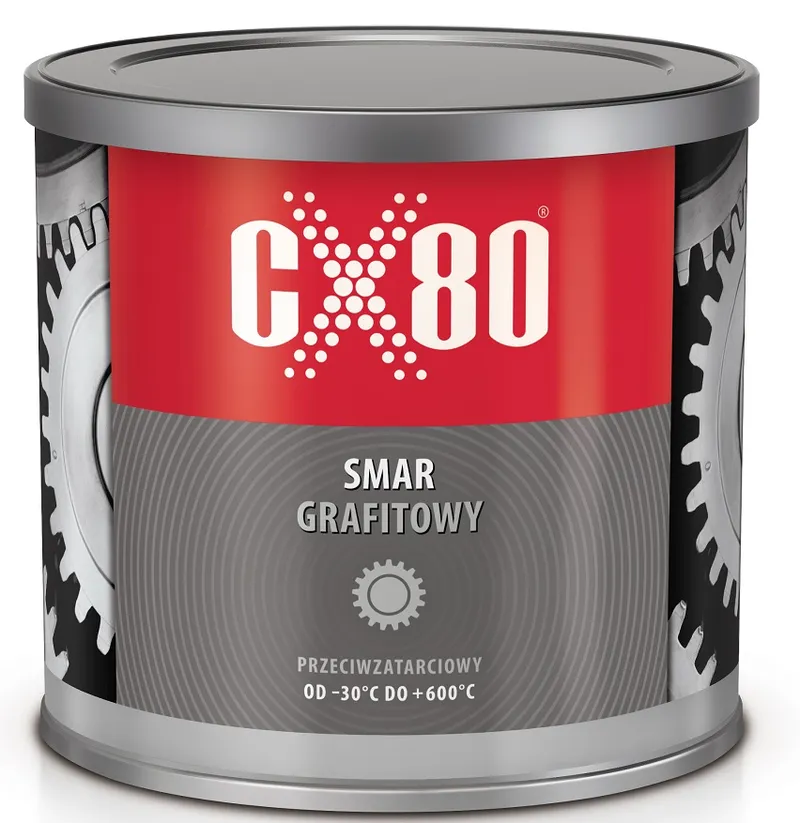 Smar Przeciwzatarciowy 500g CX-80 - Grafitowy