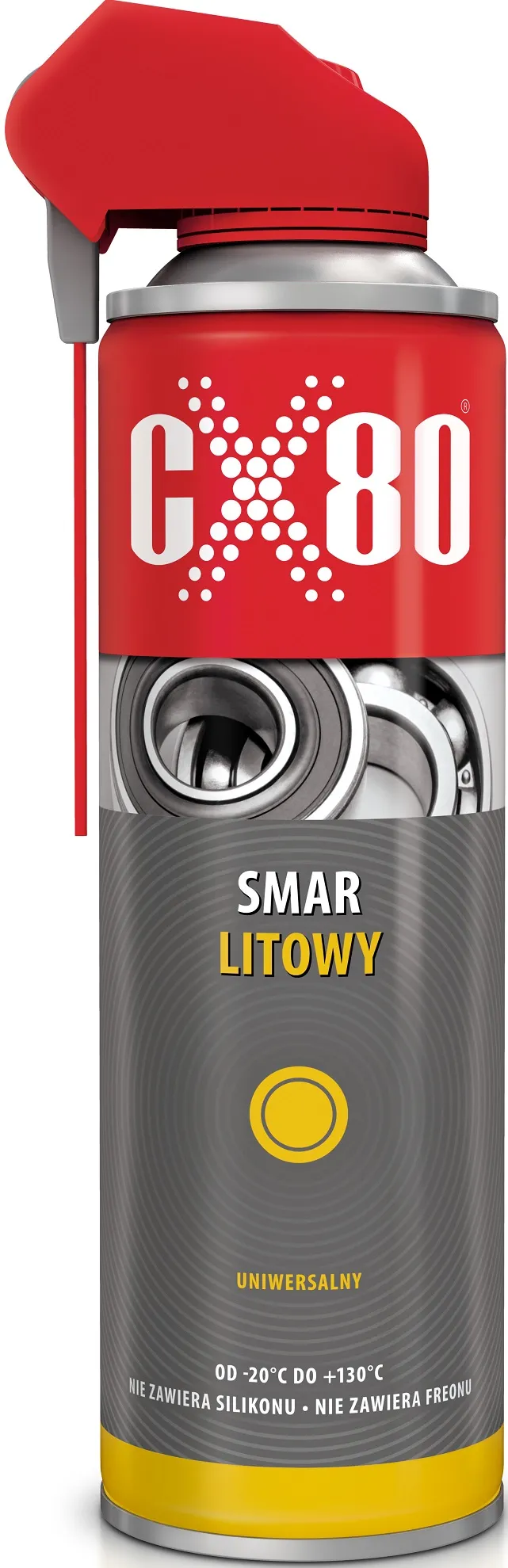 Smar Litowy Uniwersalny Duo Spray 500ml CX-80