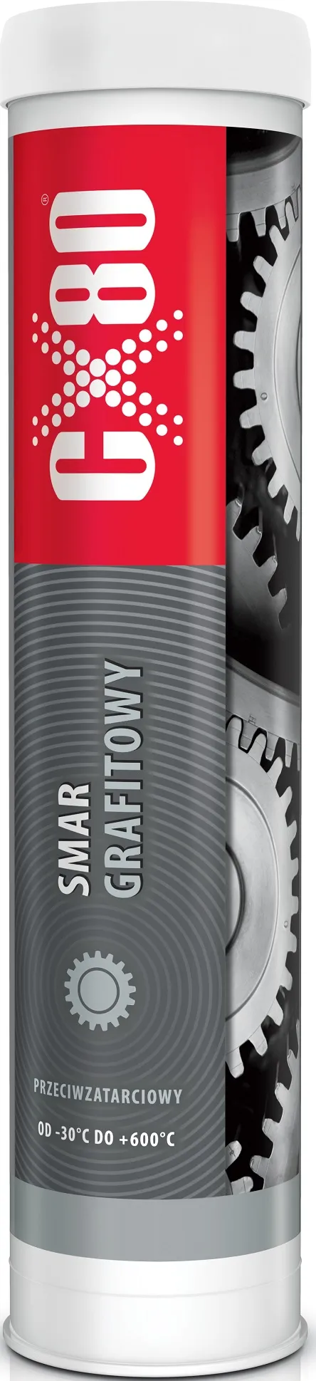 Smar Przeciwzatarciowy Kartusz 400g CX-80 - Grafitowy