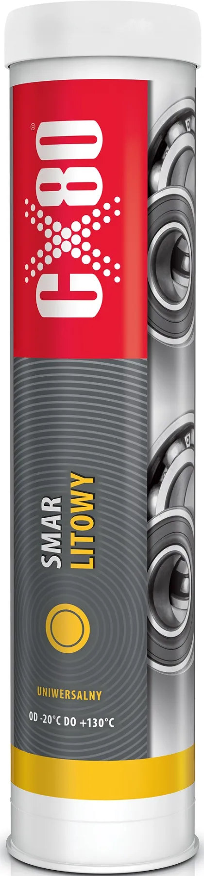 Smar Litowy Uniwersalny Kartusz 400g CX-80