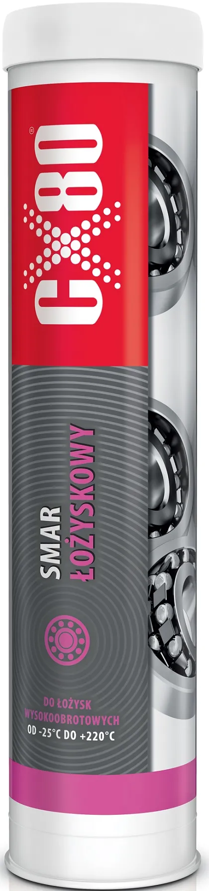 Smar Do Łożysk Wysokoobrotowych 400g CX-80