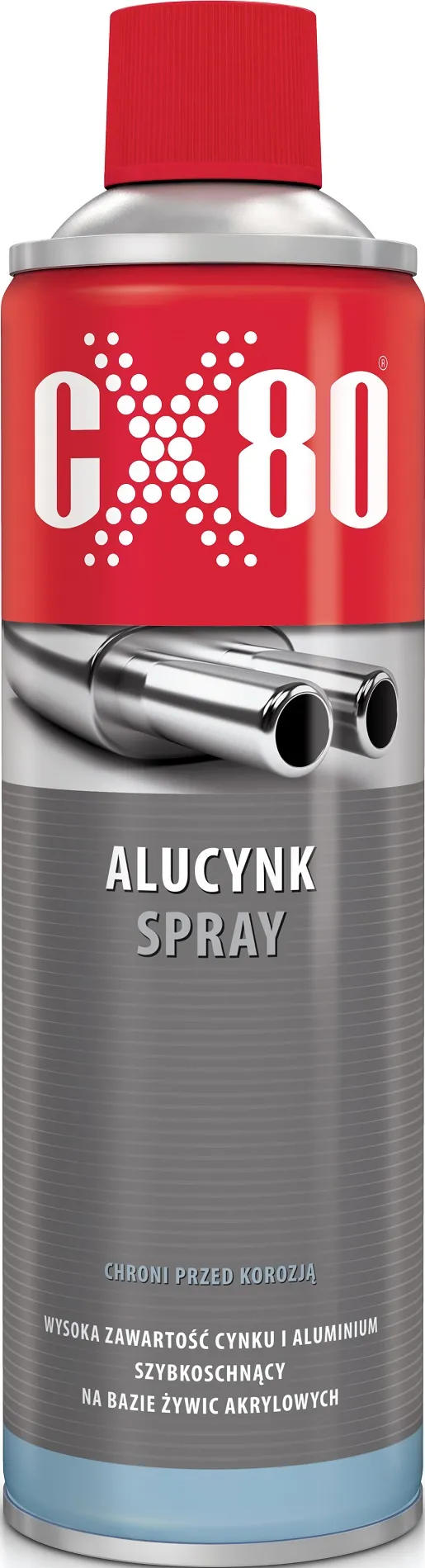 Spray Ochrona Przed Rdzą Alu Cynk 500ml CX-80