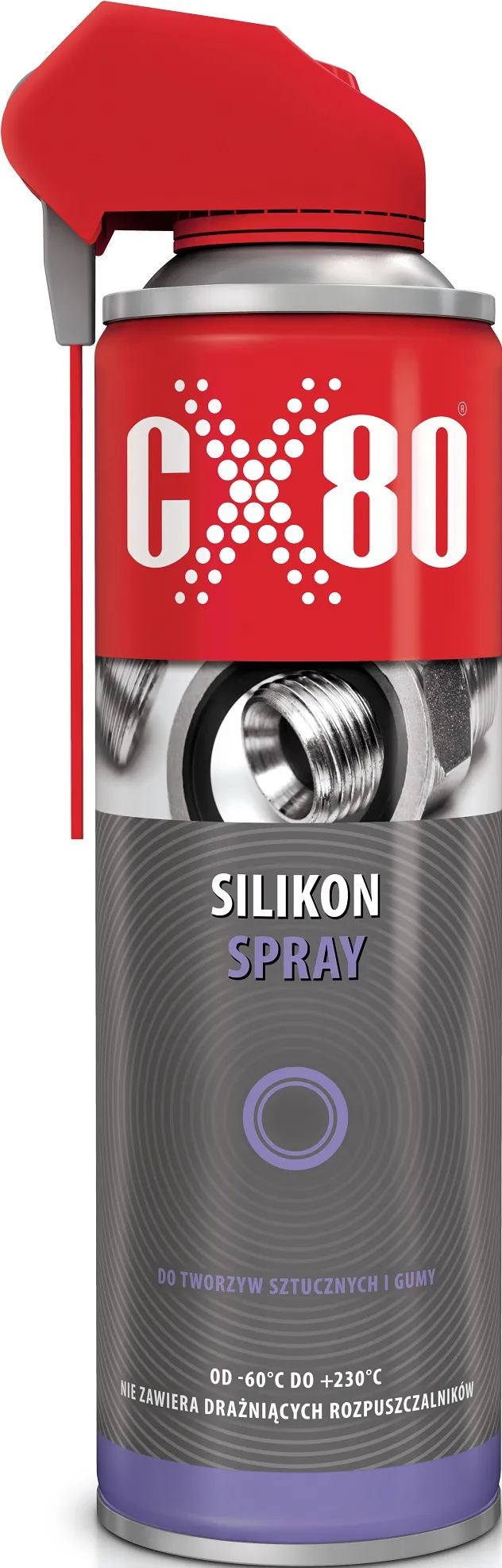 Suchy Smar Teflonowy Duo Spray 500 ml CX-80