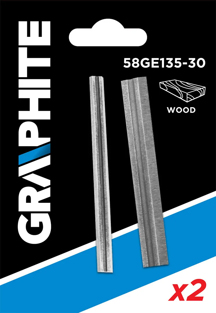 Zestaw Noży Do 58GE135, 2 szt. GRAPHITE