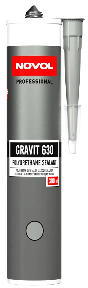 Masa Poliuretanowa Gravit 630 300ml NOVOL - Szara