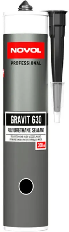 Masa Poliuretanowa Gravit 630 300ml NOVOL - Czarna