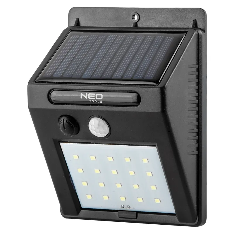 Lampa Solarna Ścienna SMD LED 250LM NEO
