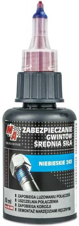 Środek Do Zabezpieczenia Gwint.niebieski 50ml MA PROFESSIONAL
