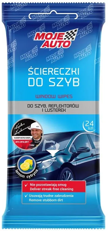 Ściereczki Do Szyb 24 szt. MOJE AUTO