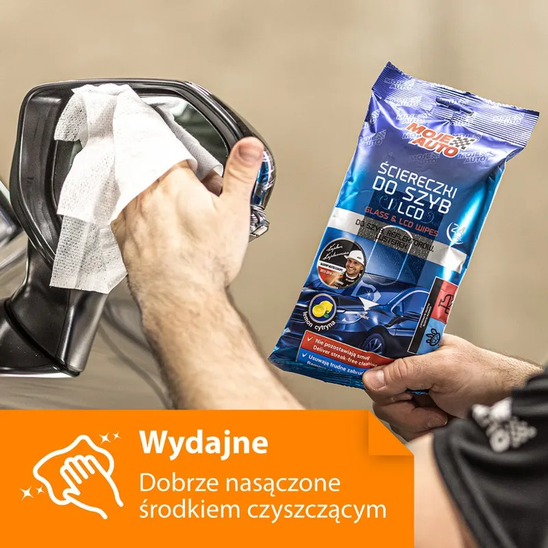 Ściereczki Do Szyb 24 szt. MOJE AUTO