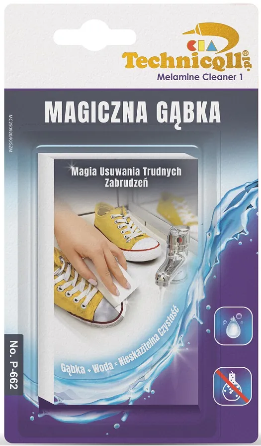 Magiczna Gąbka 10*6*2CM TECHNICQLL