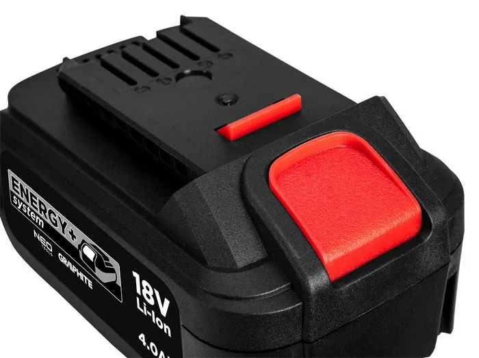 Zestaw Energy+ 2X Akumulator 4Ah Z Ładowarką Podwójną GRAPHITE