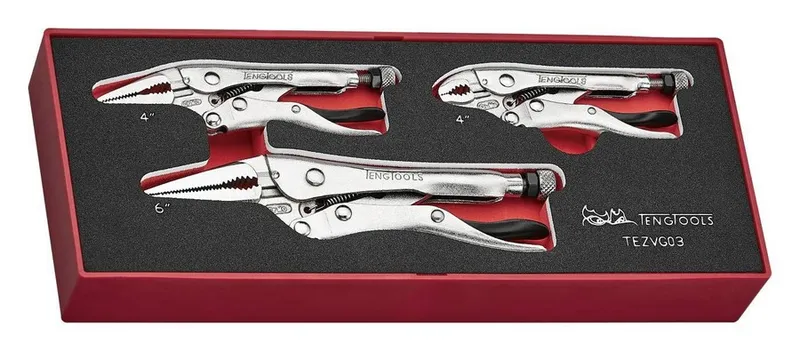 Zestaw Szczypiec Uniwersalnych TEZVG03, 3 szt. TENG TOOLS