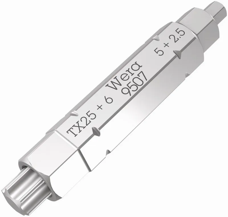 Bit 4w1 9507 Sb, Na Blistrze, 2.5,5,6,TX25 x 37 mm WERA