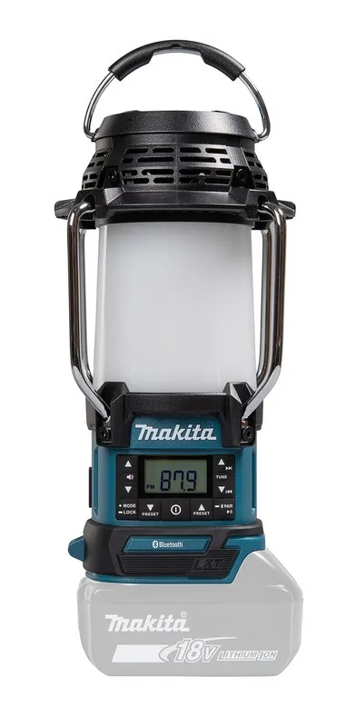 Odbiornik Radiowy Z Lampą I Latarką 18V Fm Bluetooth USB MAKITA