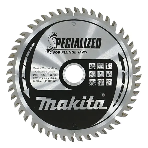 Piła Spiekowa Do Drewna Specjalized 165*20MM 48Z MAKITA