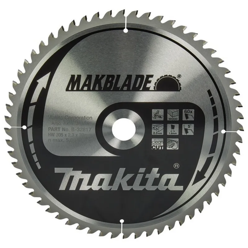 Piła Spiekowa Do Drewna Makblade 305*30MM 60Z MAKITA