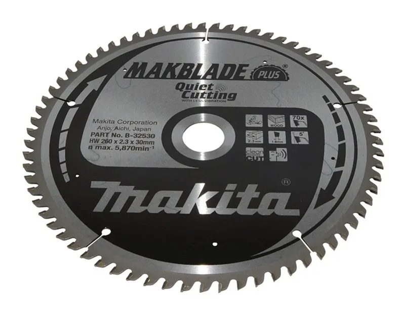 Tarcza Tnąca Makblade 260*30MM 70Z MAKITA
