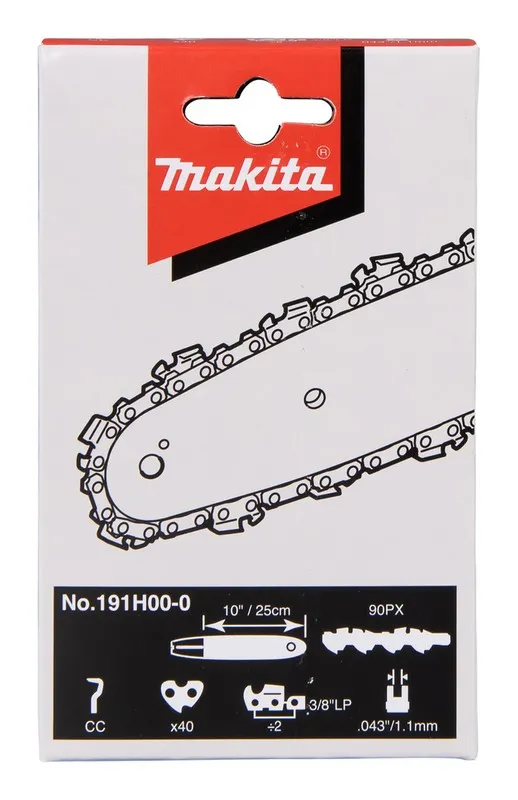 Łańcuch Tnący 25cm Podziałka 3/8'' Szer. Rowka 1.1mm DUC254 MAKITA